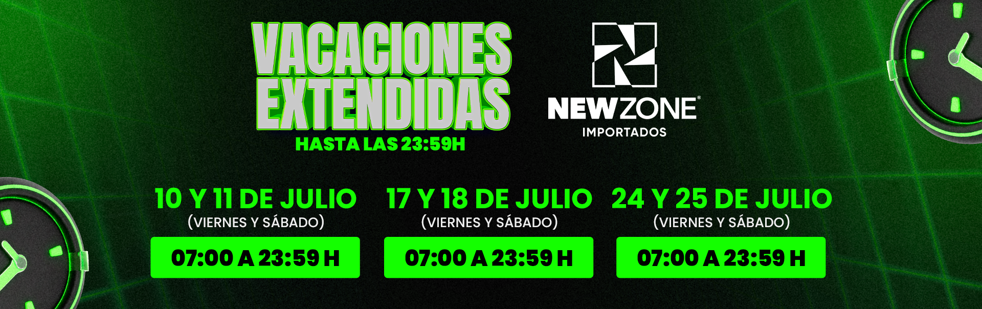 Promocion Vacaciones